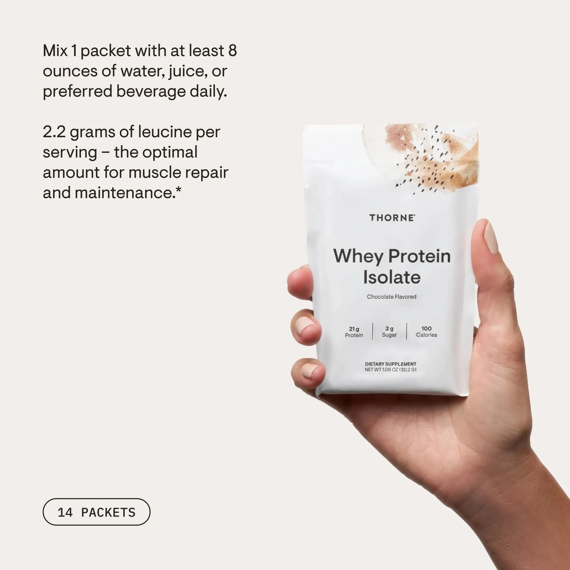 Whey Protein Isolate - Travel Packs - Chocolate thumbnail 5