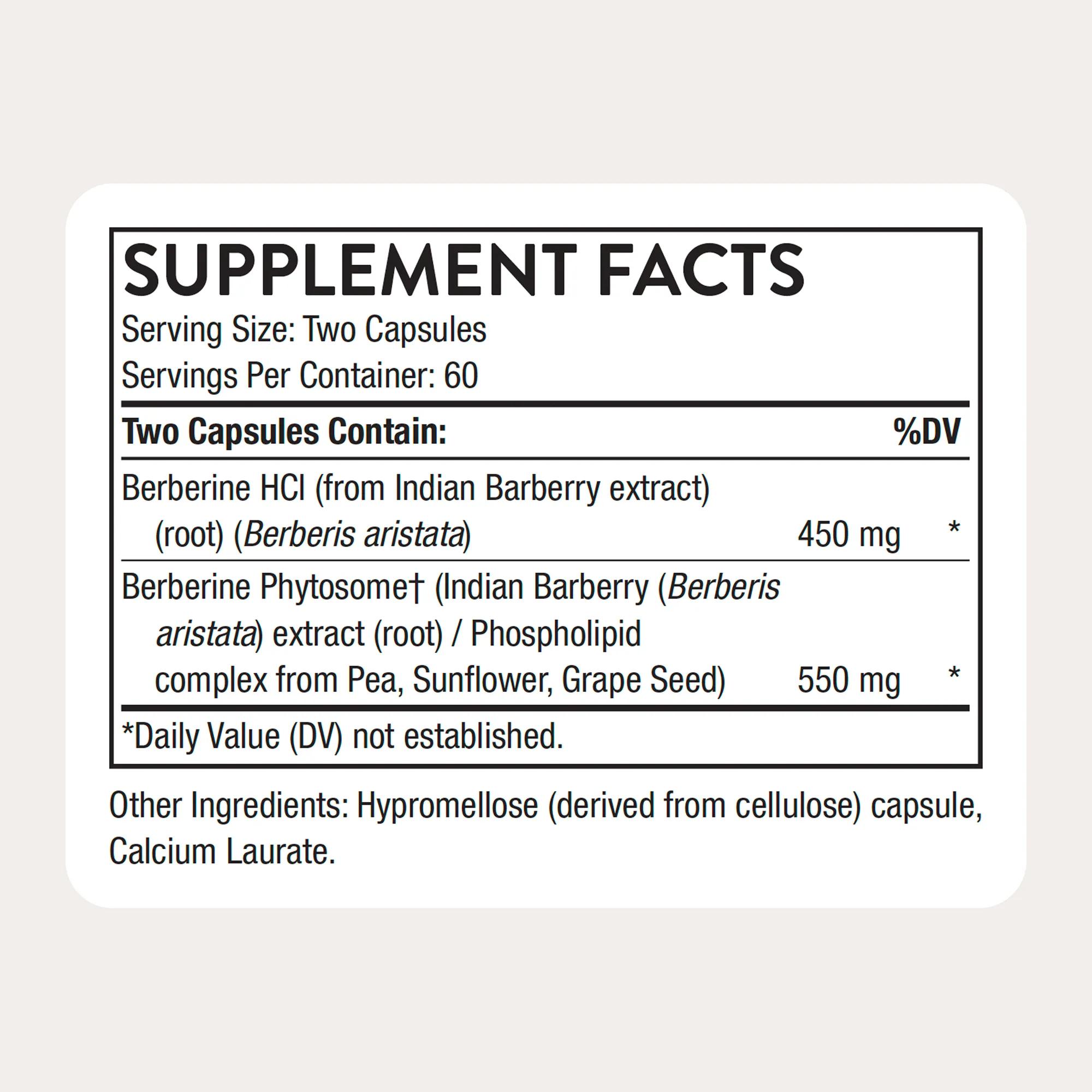 Berberine - 60 Servings thumbnail 5