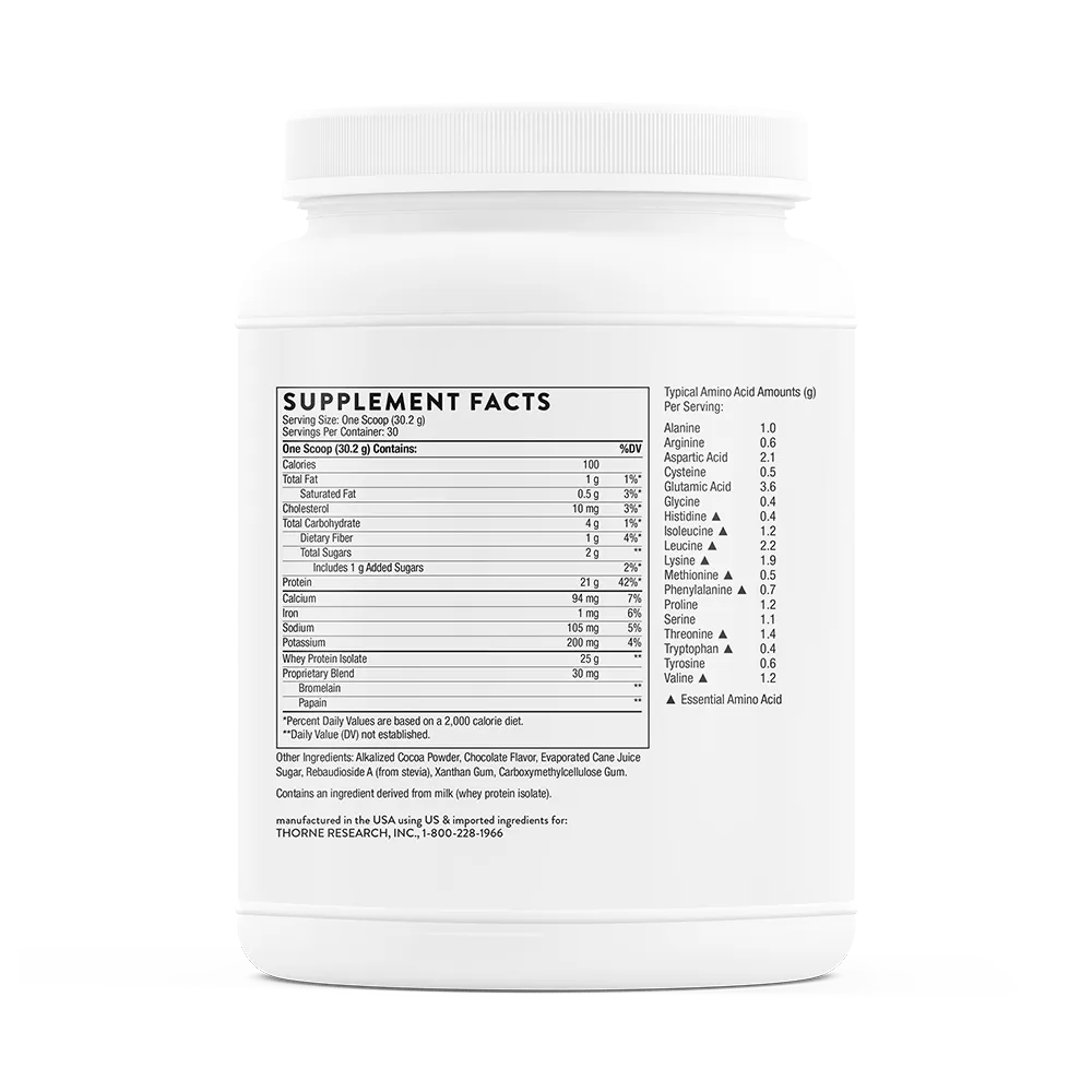 Whey Protein Isolate - Chocolate thumbnail 7
