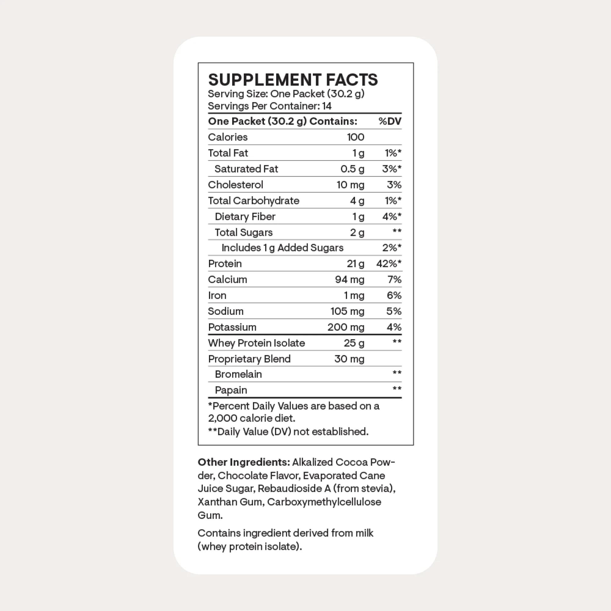 Whey Protein Isolate - Travel Packs - Chocolate thumbnail 6