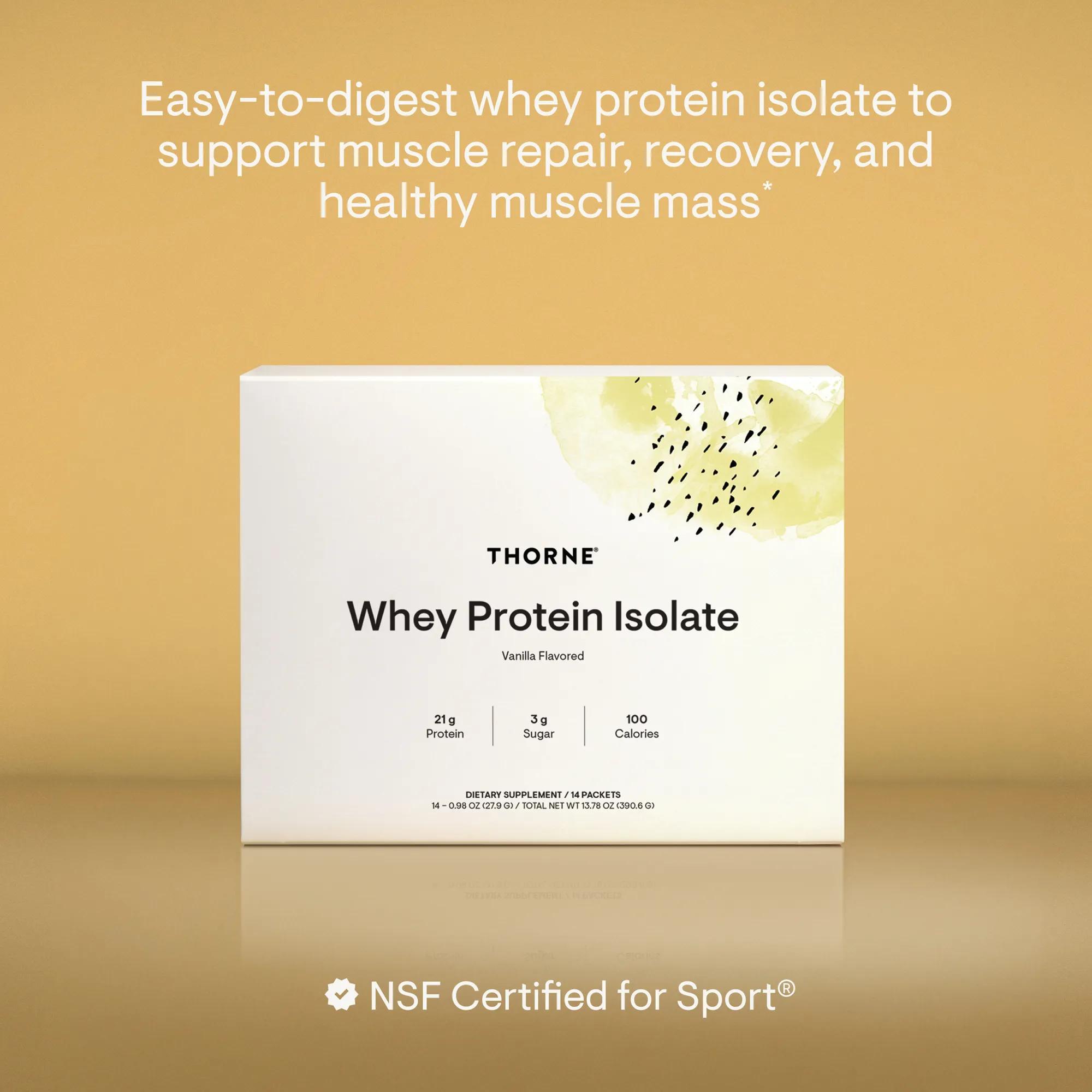 Whey Protein Isolate - Travel Packs - Vanilla thumbnail 3
