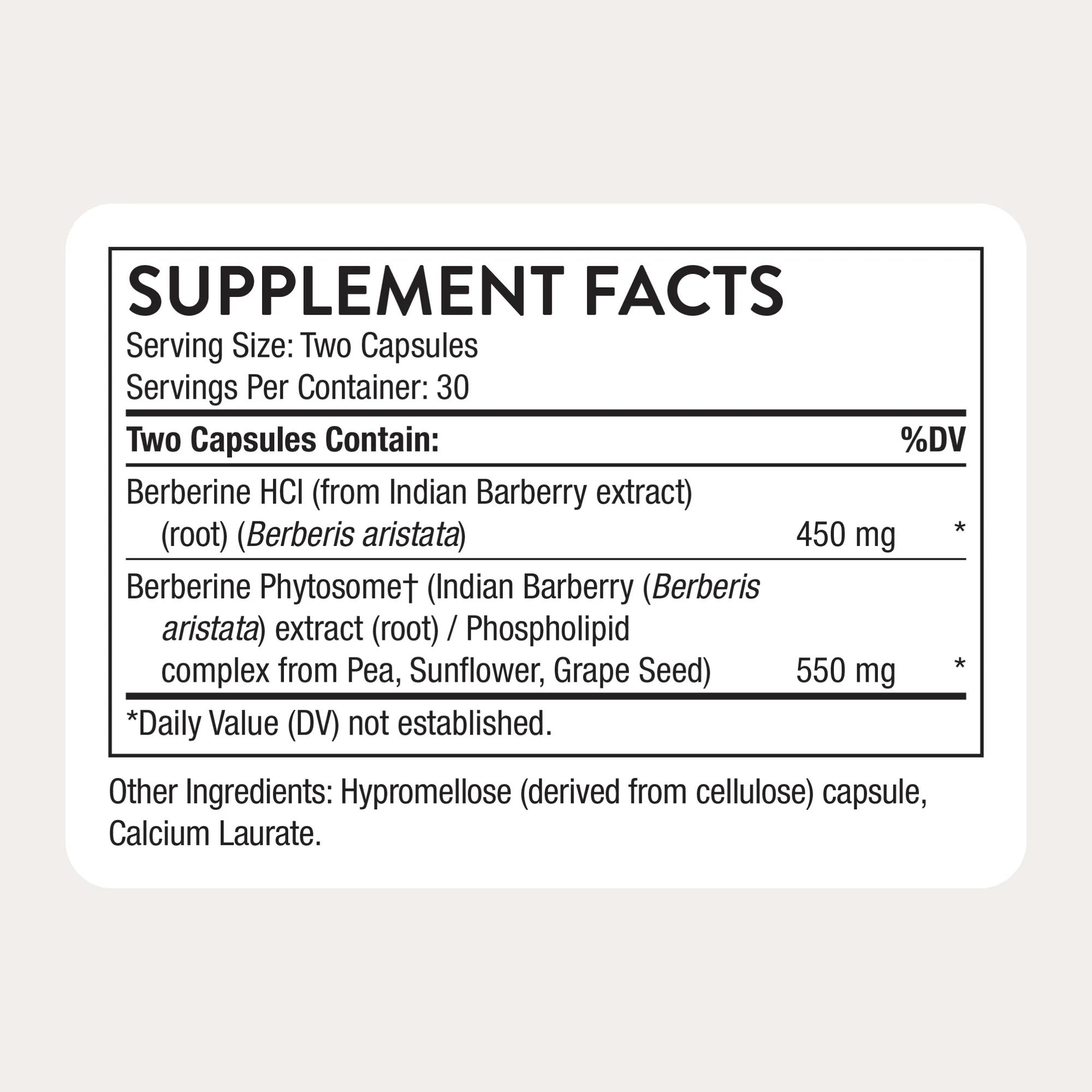 Berberine - 30 Servings thumbnail 5
