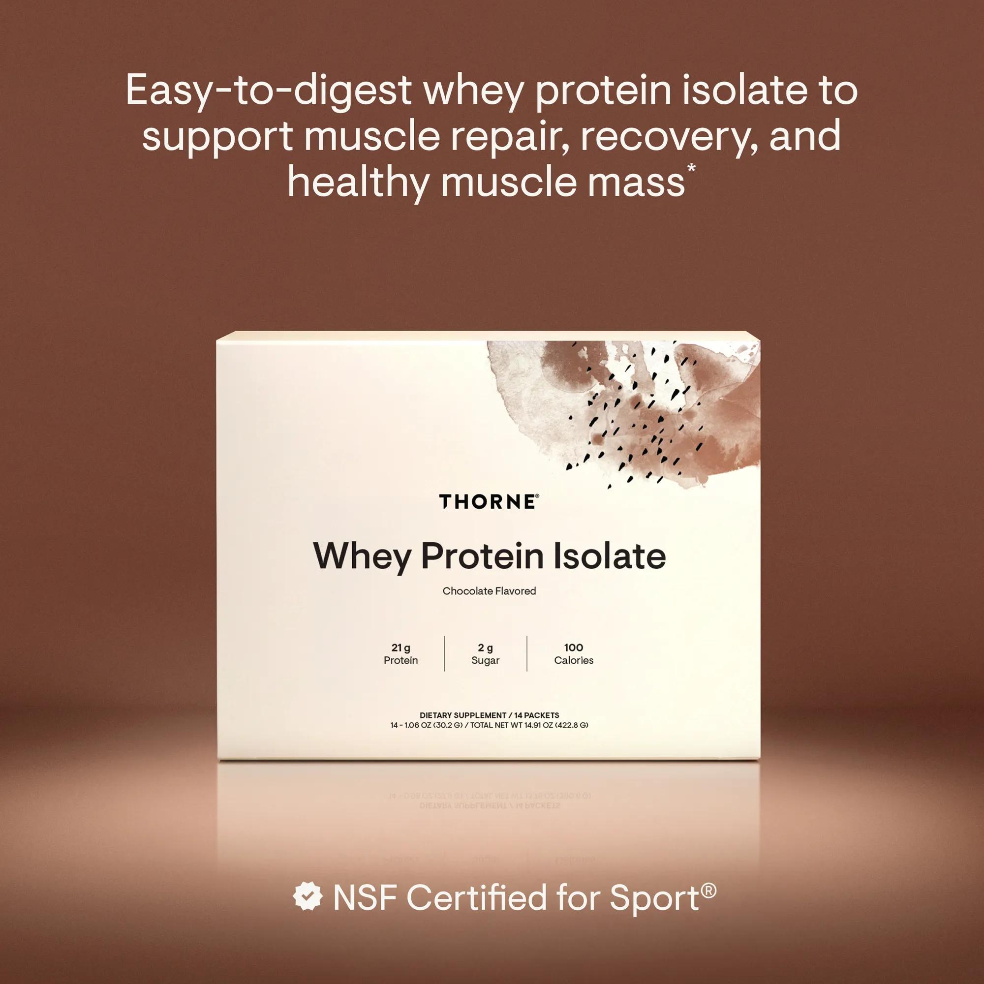Whey Protein Isolate - Travel Packs - Chocolate thumbnail 3