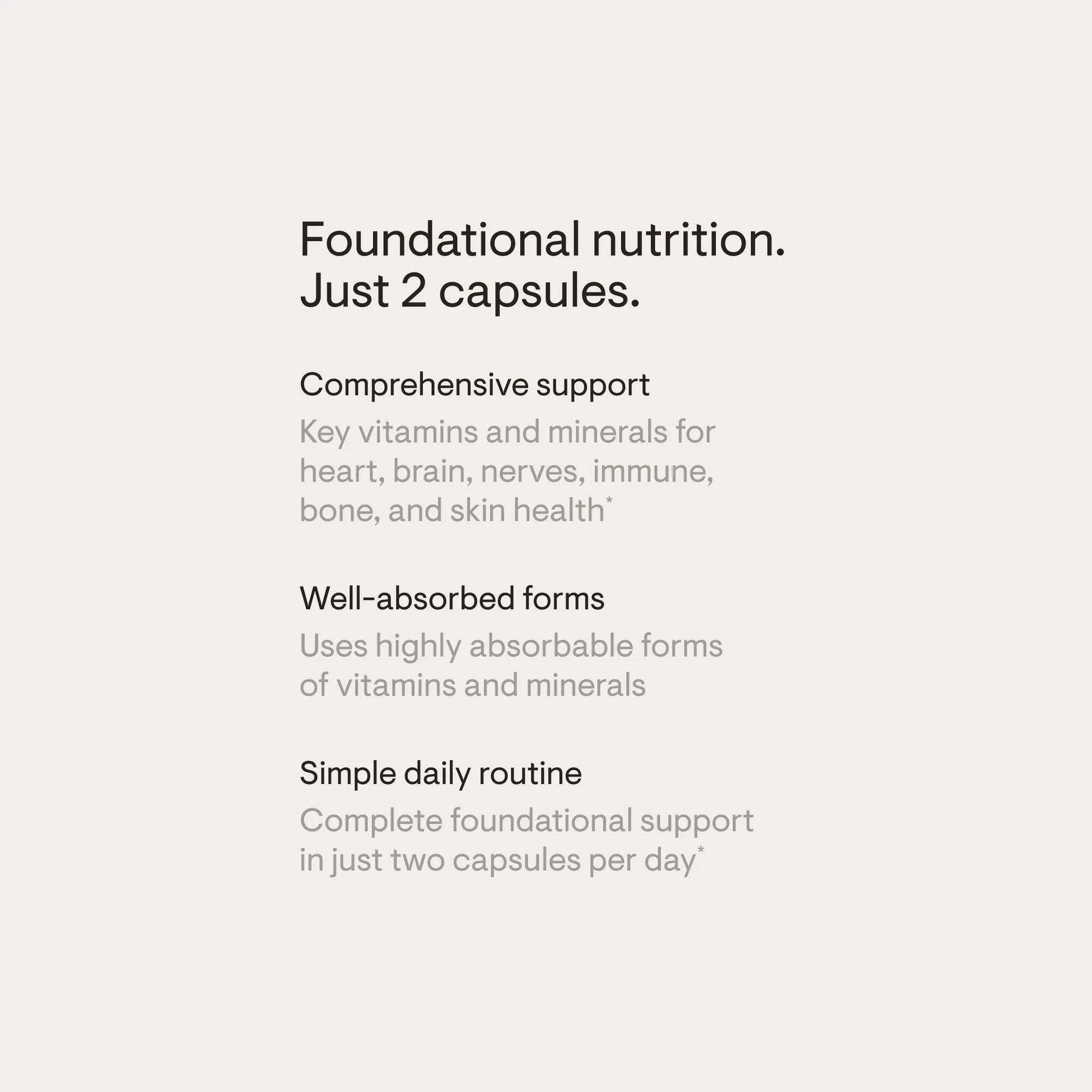 Basic Nutrients 2/Day - 30 Servings thumbnail 3